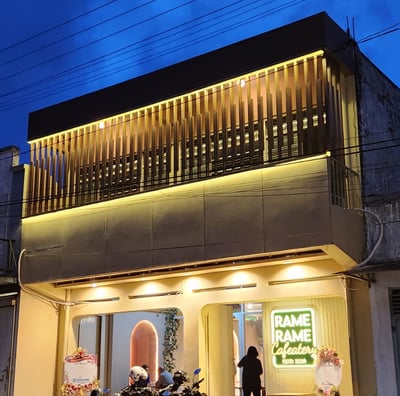 Lokasi Bangunan Aesthetic Rame Rame Cafeatery Cafe Restoran Magelang