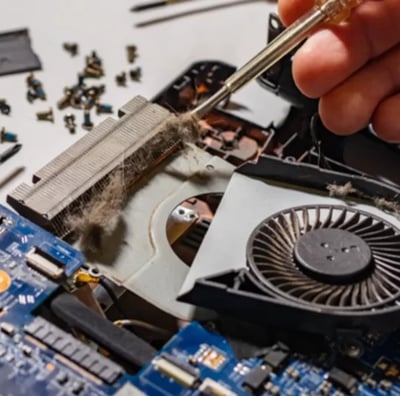 Manutenção preventiva em notebook