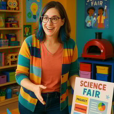 Thirty-something female STEM teacher