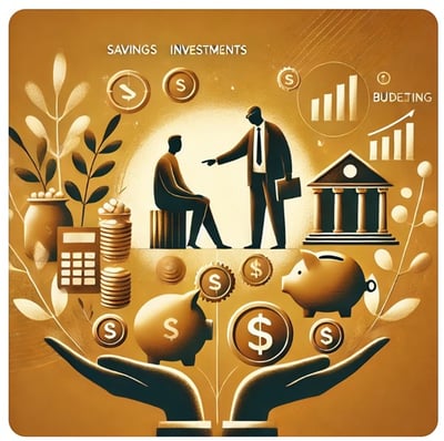 holistic financial approach integrates budgeting, investments, risk management & planning.