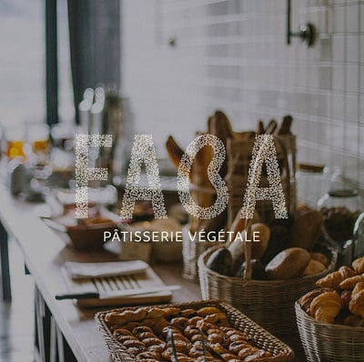 Logotype FABA en blanc