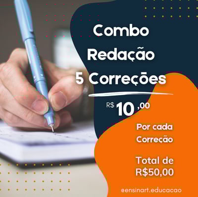 5 correções de Redação