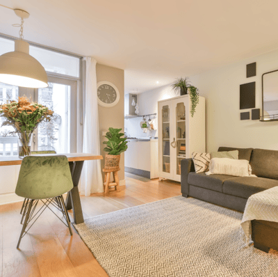 Clean home tidy space