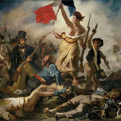 Liberty Leading the People by Eugene Delacroix