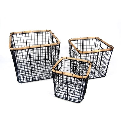iron wire baskets