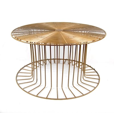 iron wire table