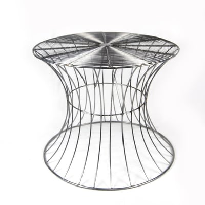 iron wire table