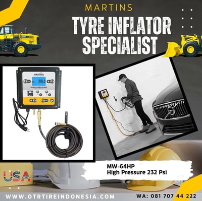 Martins MW-64HP Automatic Tire Inflator