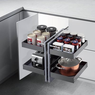 Magic corner unit by modfurn hardware and accessories