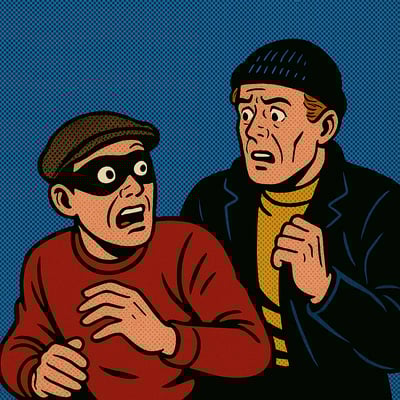 Two bad guys scared of bad recruiters