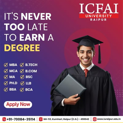 ICFAI UNIVERSITY RAIPUR ADMISSIONS