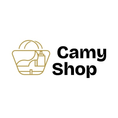 logo para tienda de accesorios de mujer con bolso y zapato