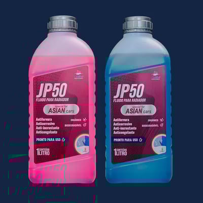 jp50 aditivo radiador veículos asiáticos
