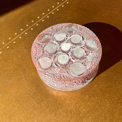 a decorative box with a decorative pattern on it