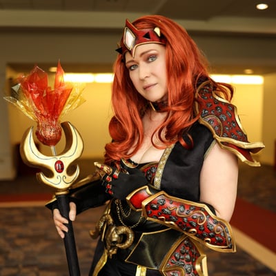 Fire Mage World of Warcraft Original Design Cosplay