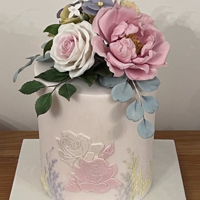 Celebration Cake Sugar Flowers