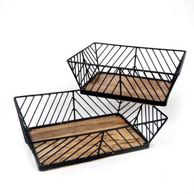 iron wire baskets