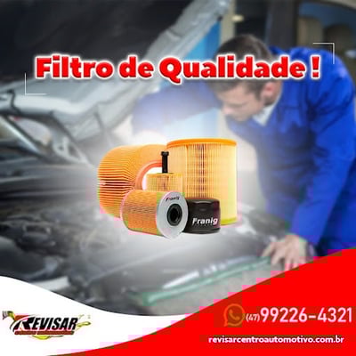 Revisar Centro Automotivo Filtro automotivo