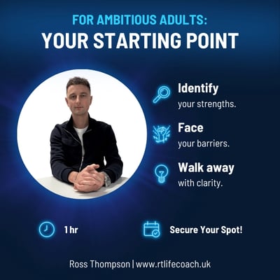 Mindset coaching session for personal development delivered live by Ross Thompson.