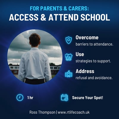 Coaching for Parents: Access & Attend School online group session.
