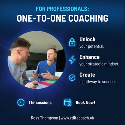 Training for Professionals: One-To-One Coaching with Ross Thompson.