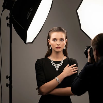 Shooting Jewelry on Models