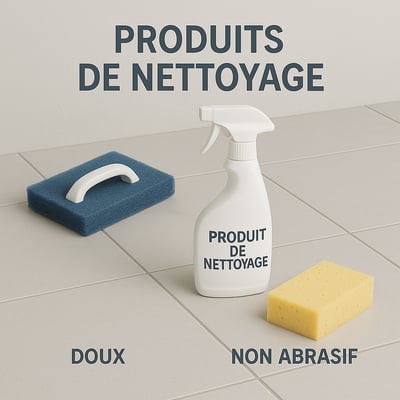 produits de nettoyage adapté au nettoyage des joints. Elimine les résideux, doux et non abrasif