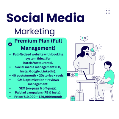Restaurant and hotel online marketing services with SEO and GMB optimization