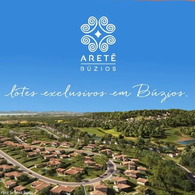 Aretê Búzios terrenos frente ao Campo de Golfe