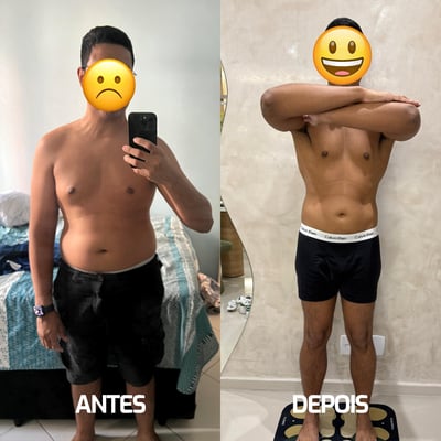 Patrick Batas - Antes e Depois