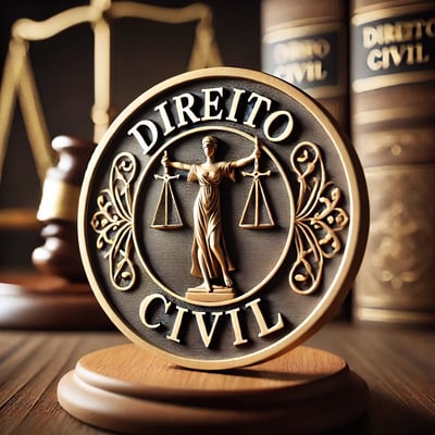 Balança da justiça - Direito Civil
