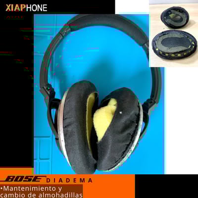 reparacion de diadema bose