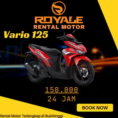 rental motor vario 125 bukittinggi