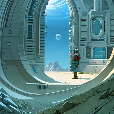 ERic hansen - Les murs porteurs à la façon de Moebius