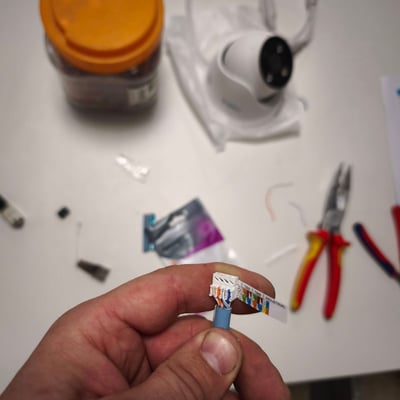 Installation caméras
