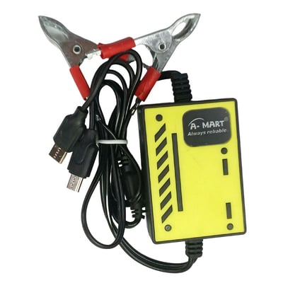  A Mart DC Charger USB, Micro & Type-C Smart Charging with Advanced Protection and Pure Copper Clips
