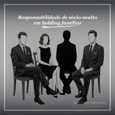 Responsabilidade de sócio oculto em holding familiar