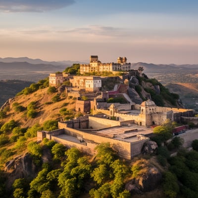 Kumbhalgargh Fort in India