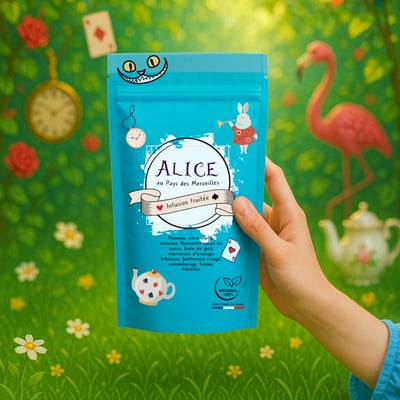 Thé Alice au Pays des Merveilles Wonderland Bloodybloom