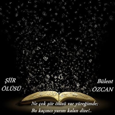 Şiir Ölüsü, Şiir, Bülent Özcan