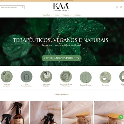 loja virtual comece a sua ecommerce produtos naturais