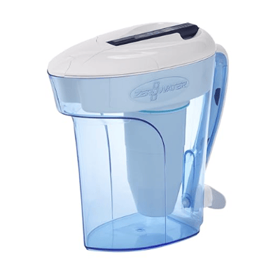 ZeroWater 12-Cup Pitcher with TDS meter included for 000 ppm filtered water
