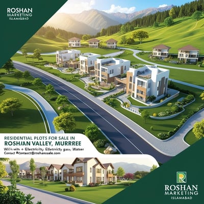 a brochure of a residential development in the mountains