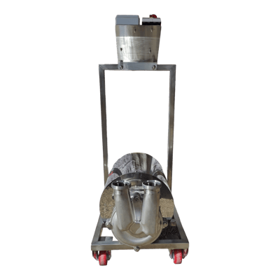FZ-SP30 on trolley, side view