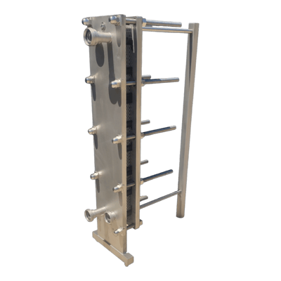 FZ INOX plate heat exchanger, view