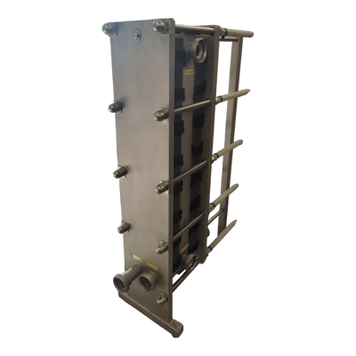 FZ INOX plate heat exchanger, view