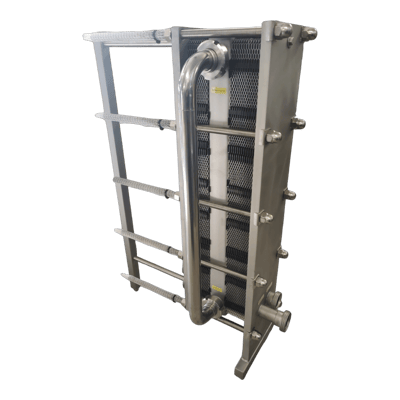 FZ INOX plate heat exchanger, view