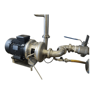 FZ-CP FLUX pump under test