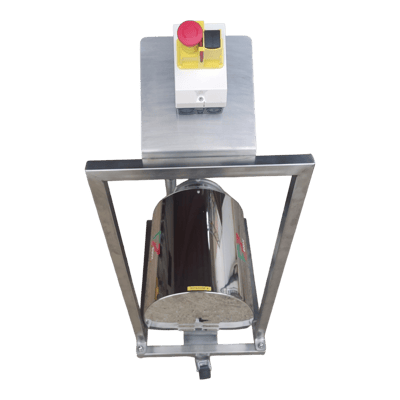 FZ INOX centrifugal pump on trolley, side view