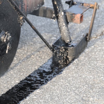 Asphalt Crack Sealing Service in Opelika, Alabama